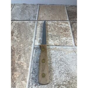 Chicago Cutlery 62S Paring Knife Wood Handle Vintage Kitchen Tool